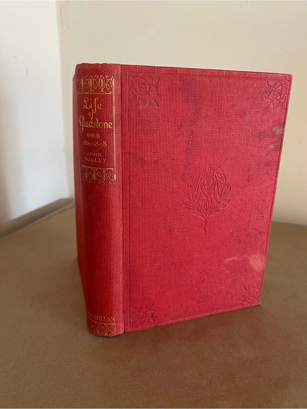 The Life of William Ewart Gladstone By John Morley 1912 Antique Book Volume 3